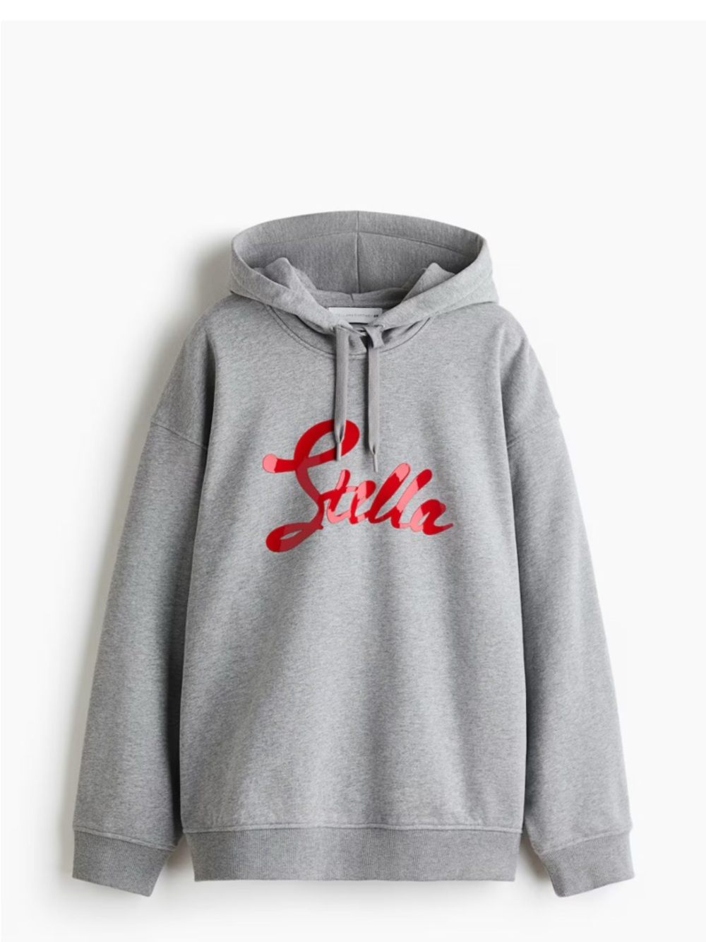 New Stella McCartney HM printed cotton hoodie